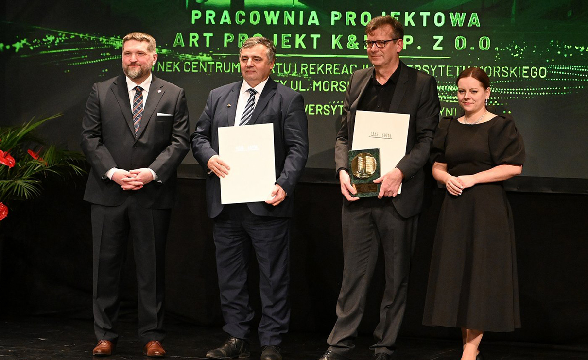 Fot. FB Gdynia.pl / fot. Michał Puszczewicz Laureaci nagrody Czas Gdyni