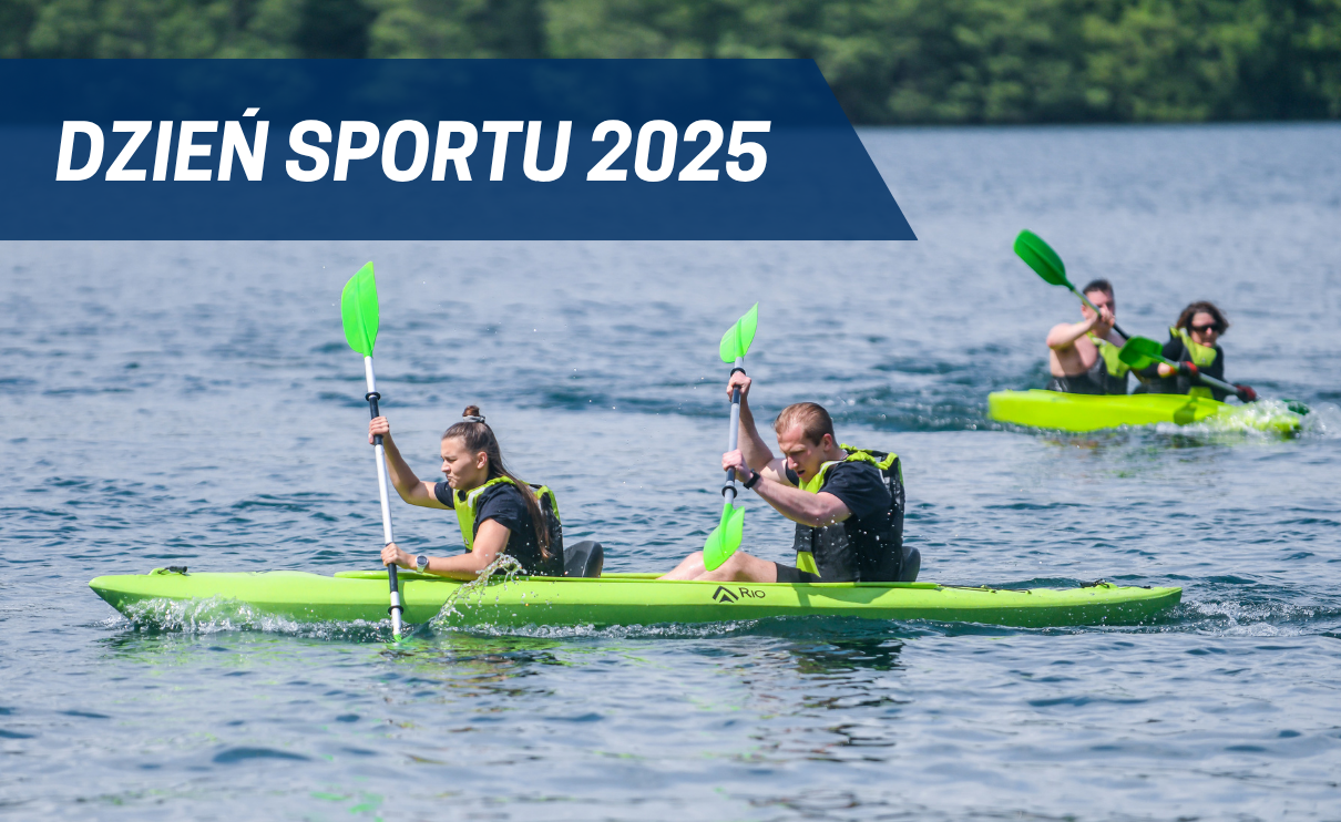Grafika z hasłem Dzień Sportu 2025