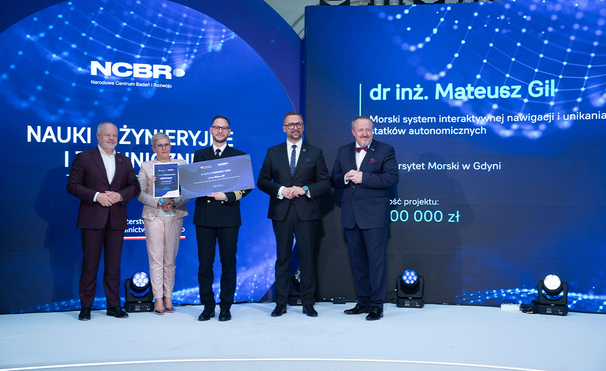 Fot. Narodowe Centrum Badań i Rozwoju Dr inż. Mateusz Gil liderem polskiej nauki