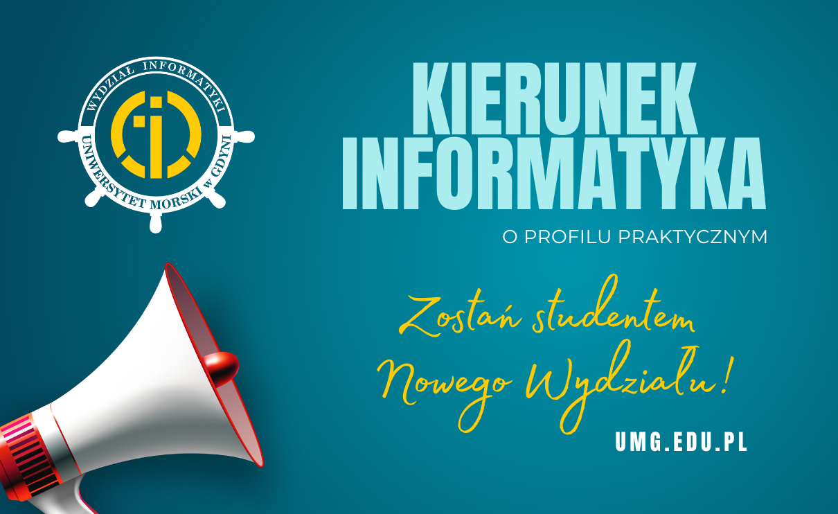Wydział Informatyki ogłasza nabór na studia inżynierskie na kierunku Informatyka o profilu praktycznym
