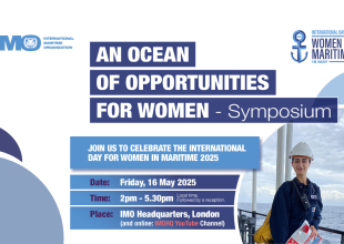 Sympozjum IMO - Ocean możliwości dla kobiet