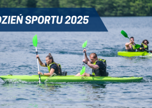 Grafika z hasłem Dzień Sportu 2025