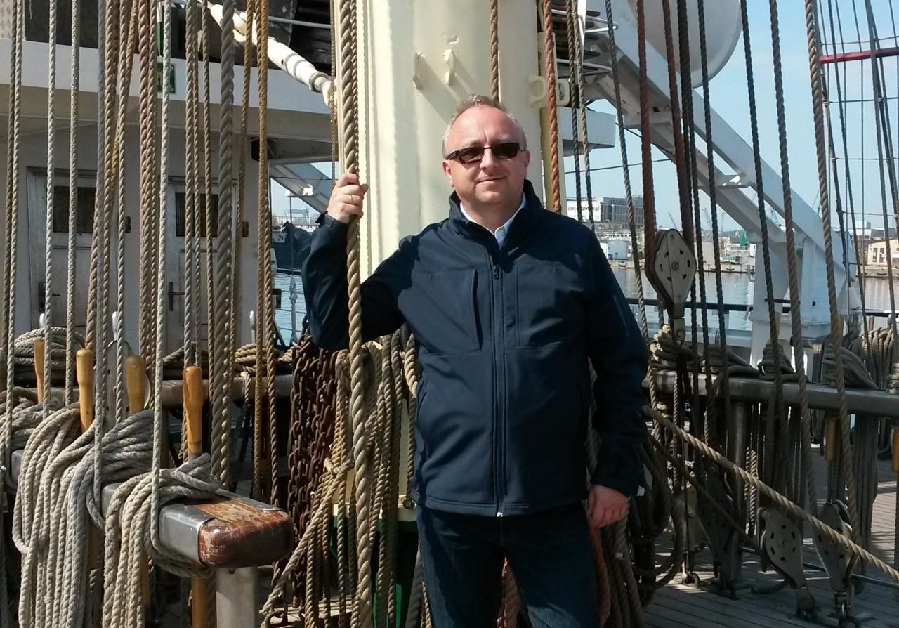 Paweł Szynkaruk na \"Darze Młodzieży\" (fot. Jerzy Boj)