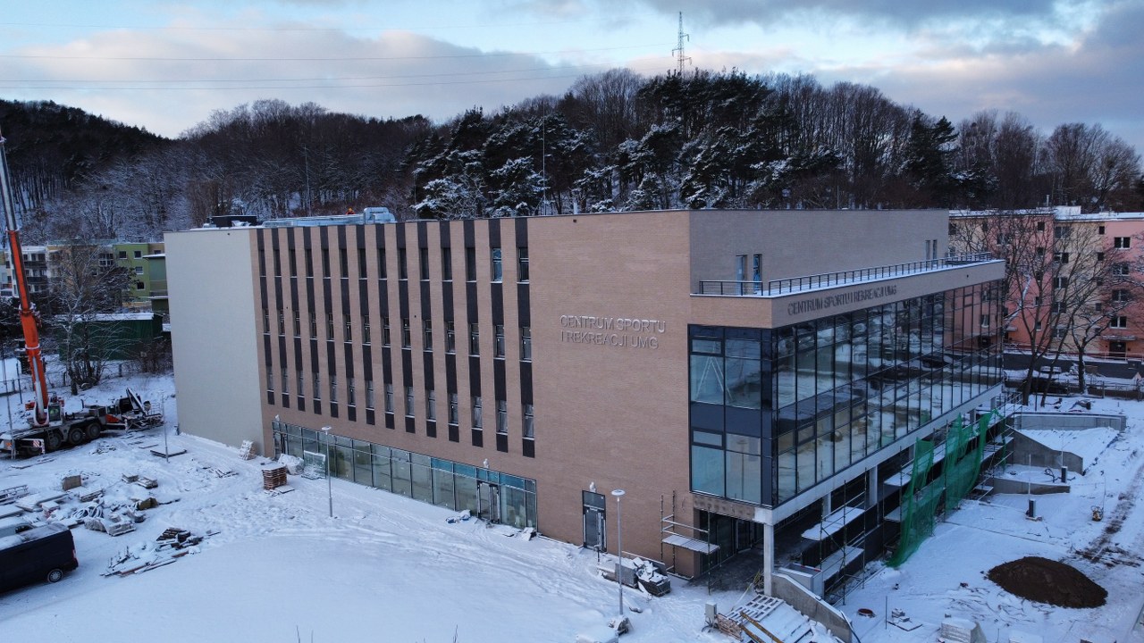 Hala Sportowa UMG coraz bliższa otwarcia