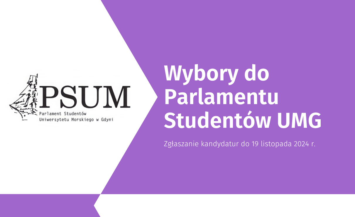 Plansza z ogłoszeniem wybor&oacute;w do PSUM