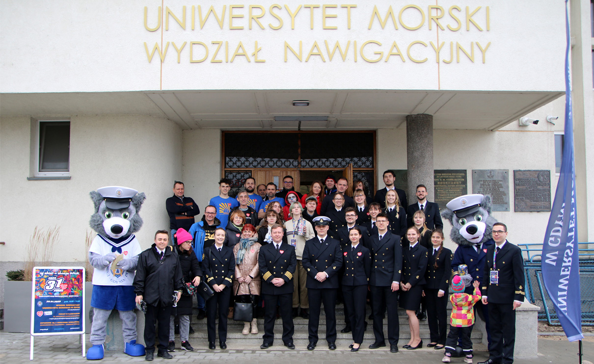 UNIWERSYTET MORSKI GRAŁ DLA 31. FINAŁU WOŚP