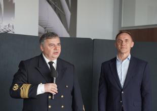 JM Rektor prof. A. Weintrit i dr hab. M. Matczak, prof. UMG