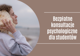 Bezpłatne konsultacje psychologiczne dla student&oacute;w