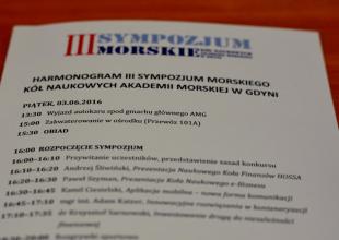 Sympozjum Morskie - Akademia Morska w Gdyni