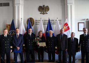 Tytuł doktora honorowego Odessa Maritime Academy przyznany śp. prof. Bogumiłowi Łączyńskiemu