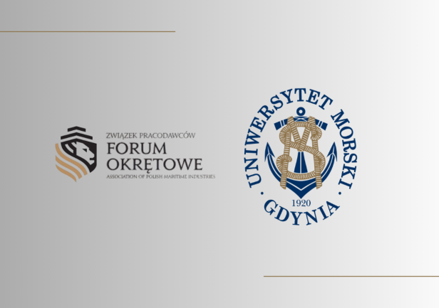 Logotypy: UMG oraz Forum Okrętowe