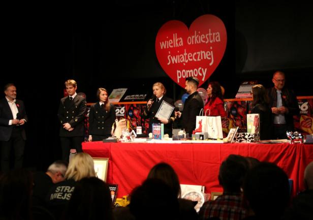 26. Finał WOŚP w Akademii Morskiej w Gdyni, fot. Magdalena Zajk