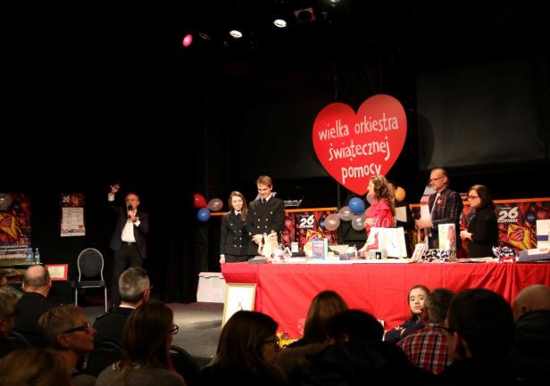 26. Finał WOŚP w Akademii Morskiej w Gdyni, fot. Magdalena Zajk