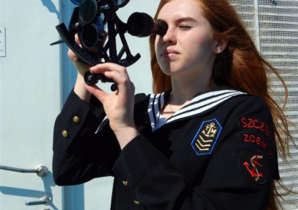 Adriana \"łapie\" słońce