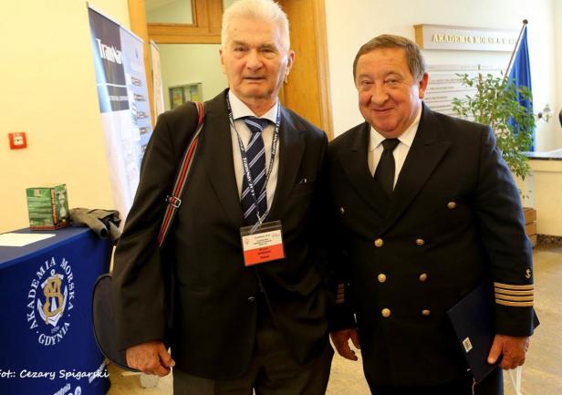Kapitanowie - profesorowie Mirosław Jurdziński i Henryk Śniegocki