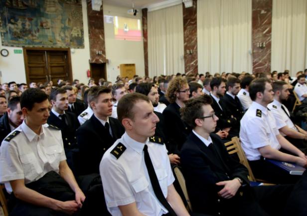 Debata z Rektorem Akademii Morskiej w Gdyni, fot. Magdalena Zajk