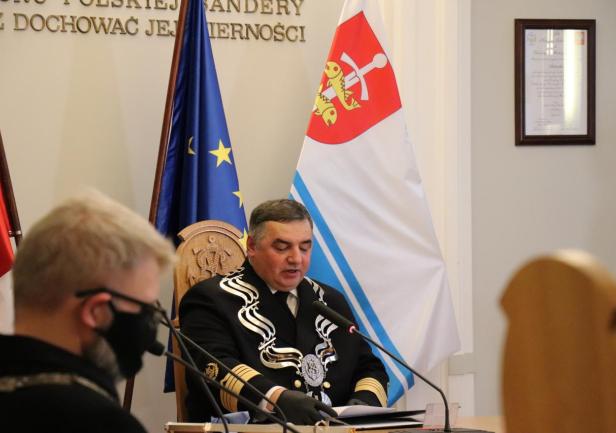 prof. dr hab. inż. kpt. ż.w. Adam Weintrit - Rektor Uniwersytetu Morskiego w Gdyni