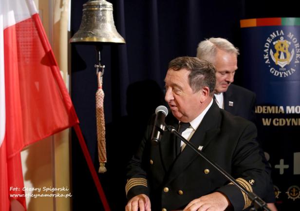 Prorektor ds. morskich AMG, dr hab. inż. kpt.ż.w. Henryk Śniegocki