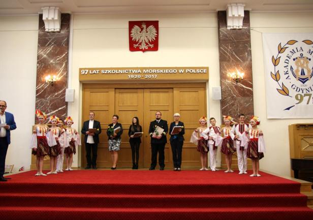 Certyfikat Dobroczynności dla Akademii Morskiej