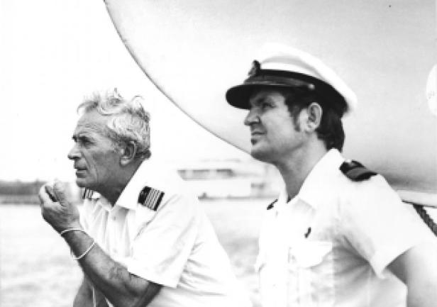 Dwaj komendanci: Kazimierz Jurkiewicz i Tadeusz Olechnowicz (fot. Marek Czasnojć)