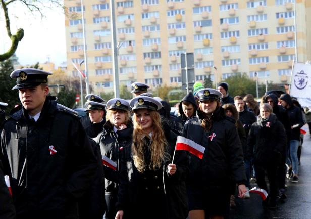 Parada Niepodległości w Gdyni, fot. Katarzyna Okońska