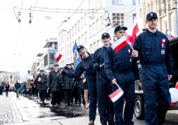 Parada Niepodległości w Gdyni, fot. Katarzyna Okońska
