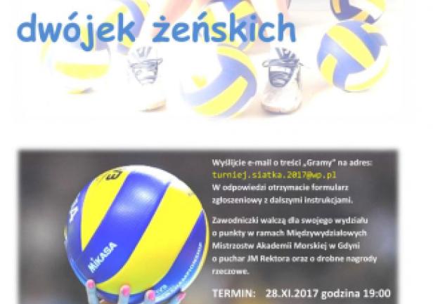 Turniej siatkarskich dw&oacute;jek żeńskich