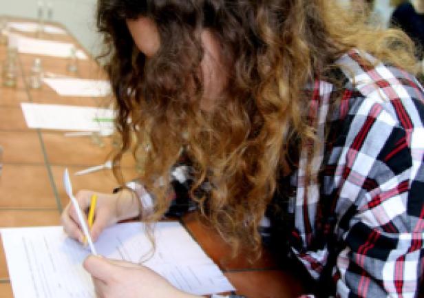 Wizyta uczni&oacute;w w AMG, fot. Magdalena Zajk