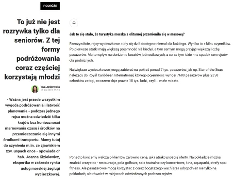 To już nie jest rozrywka tylko dla seniorów